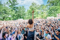 「りんご音楽祭2016」の様子。