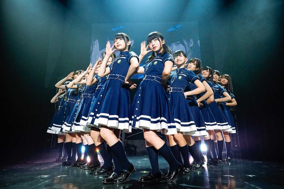 けやき坂46「ひらがなけやき全国ツアー2017」大阪・Zepp Namba公演の様子。