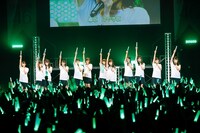 けやき坂46「ひらがなけやき全国ツアー2017」大阪・Zepp Namba公演の様子。