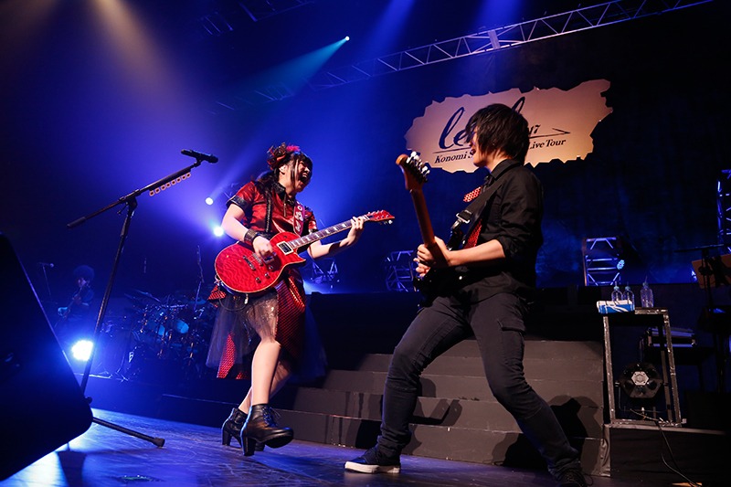 鈴木このみ「3rd Live Tour 2017 ～lead～」東京・TOKYO DOME CITY HALL公演の様子。（写真提供：MAGES.）