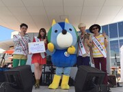 「REDHORSE OSAKA WHEEL」の“1日広報大使”に就任したOver The Top。