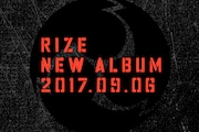 RIZEのニューアルバムの告知ビジュアル。