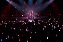 中島愛ワンマンライブ「Megumi Nakajima Live 2017 "Love for you"」の様子。（撮影：能美潤一郎）