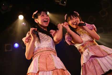 左から山田なみ、宮島るりか。（撮影：iPEX）