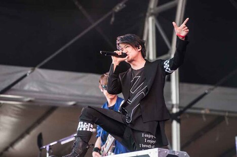 TERU（Vo）（Photo by Red Bull Content Pool/KOBAYASHI KUNIHISA）