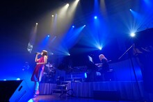 中島愛ワンマンライブ「Megumi Nakajima Live 2017 "Love for you"」の様子。（撮影：能美潤一郎）