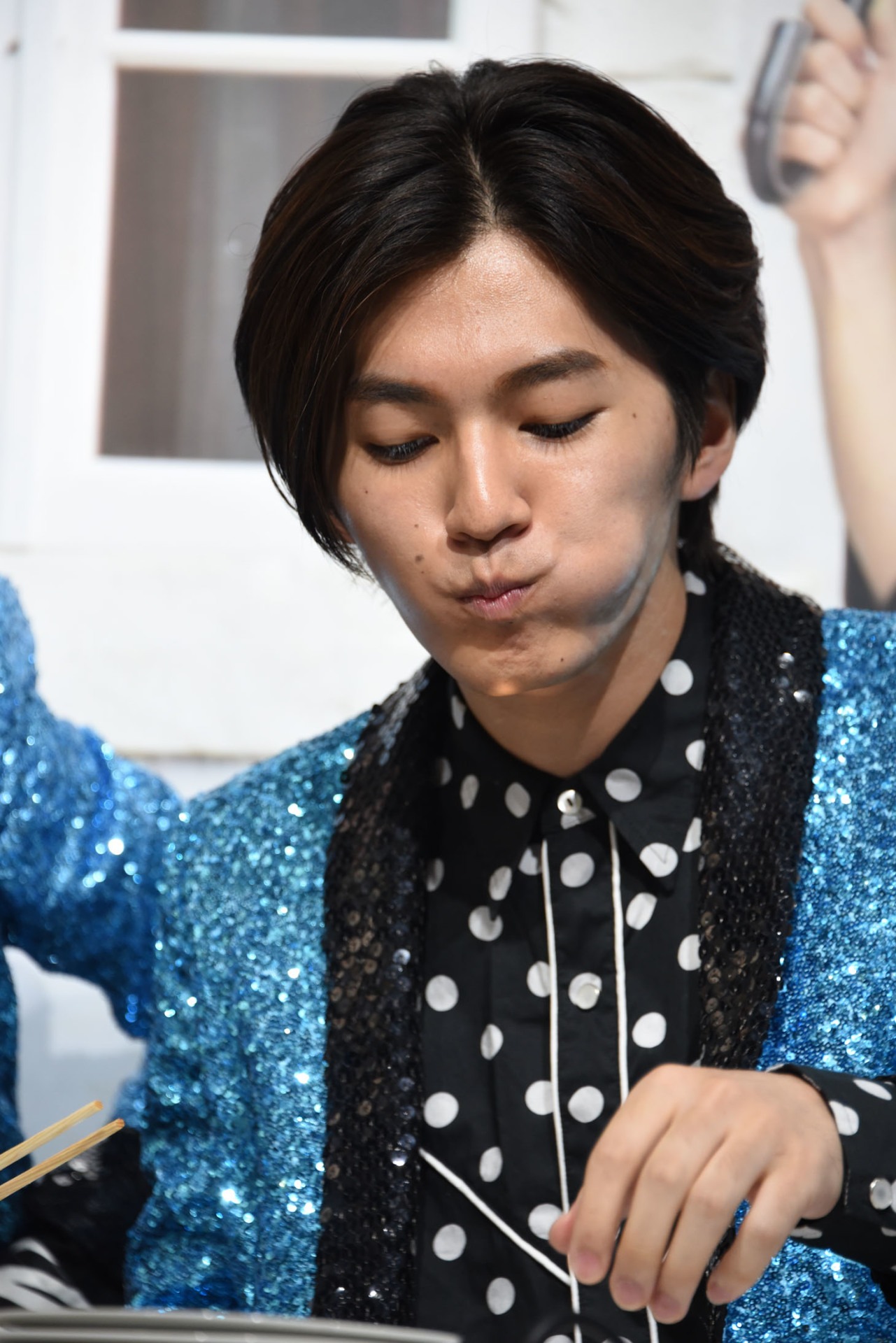 余裕のある矢部昌暉。