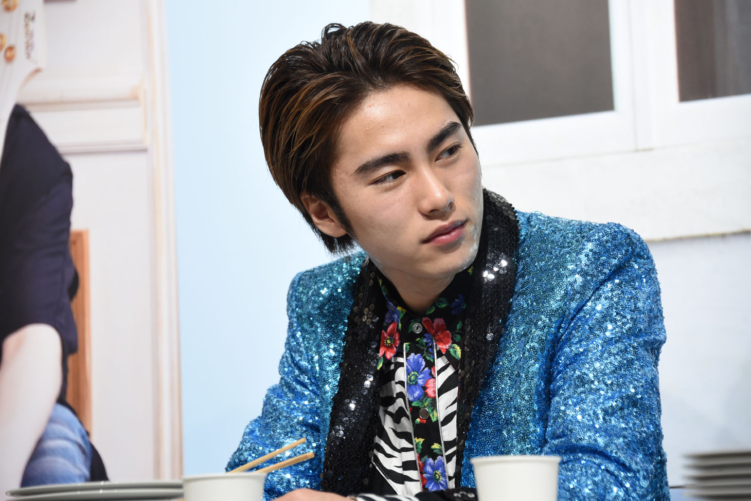 余裕のある泉大智。