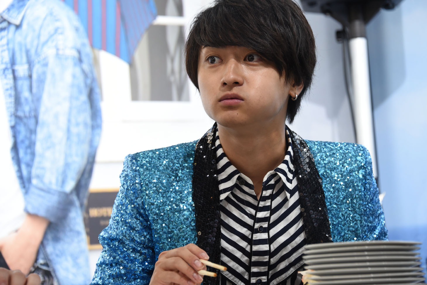 苦しそうな橘柊生。