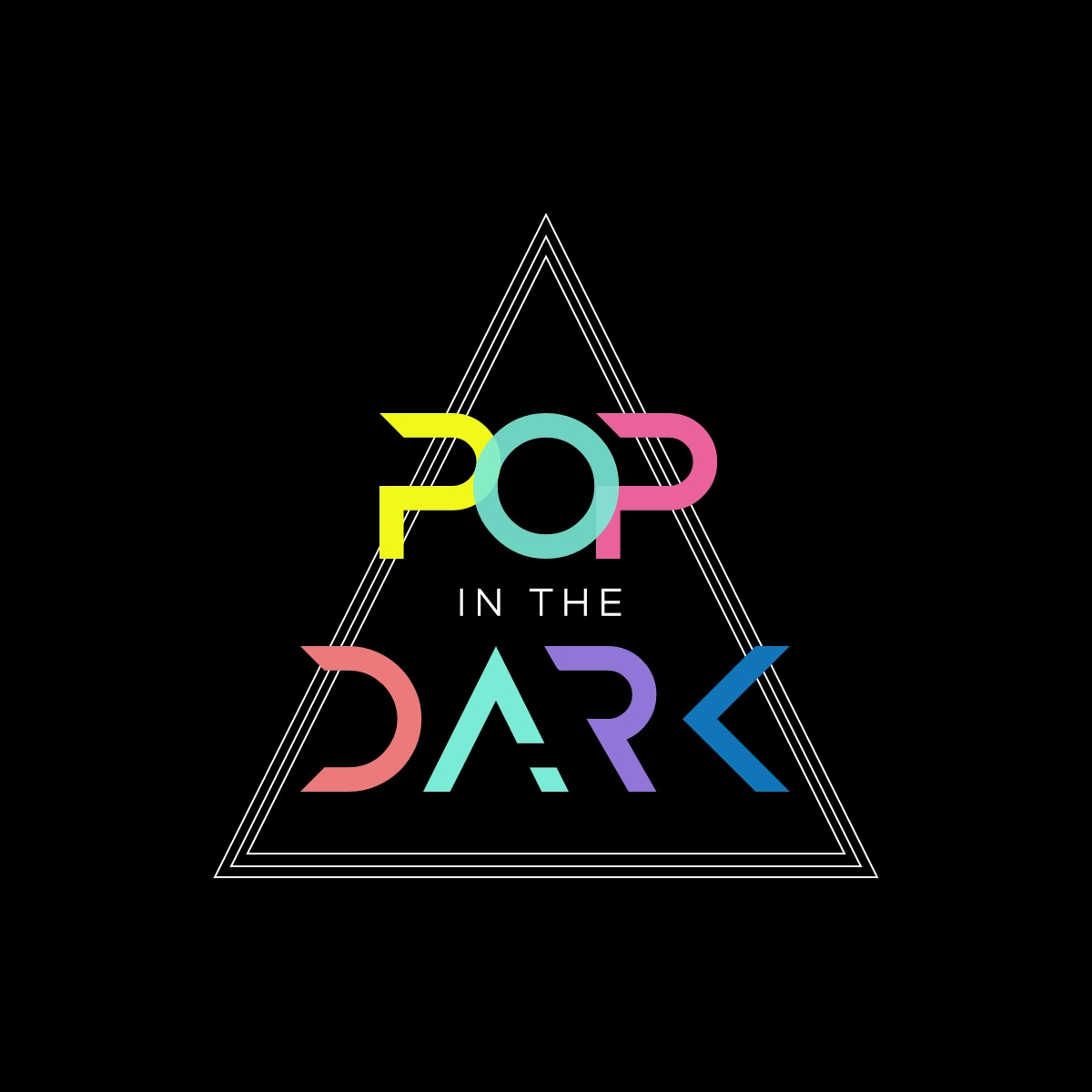 「POP in the DARK」ロゴ