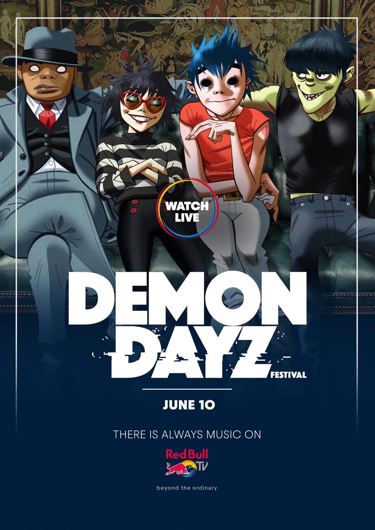 「DAMON DAYZ FESTIVAL」イメージビジュアル