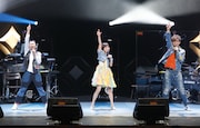 バナナフリッターズ「BANANA FRITTERS A-Go-Go!!! Re:LIVE 2017」の様子。(写真提供:ワーナーミュージック・ジャパン)