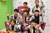 超特急のLINE LIVEの様子。