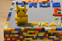 LINEのオフィスでカイが作ったピカチュウ。