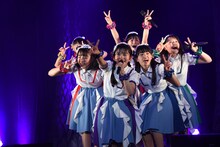 ばってん少女隊「6.10・11スカラエスパシオ大会～梅雨入り前にばってんSTORM!～ROAD to ITSUZAI～」の様子。