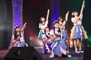 ばってん少女隊「6.10・11スカラエスパシオ大会~梅雨入り前にばってんSTORM!~ROAD to ITSUZAI~」の様子。