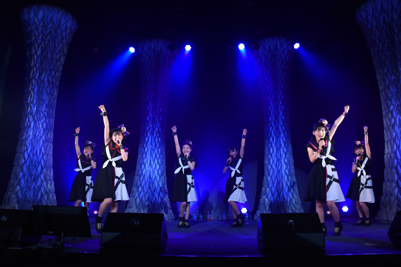 ばってん少女隊「6.10・11スカラエスパシオ大会～梅雨入り前にばってんSTORM!～Beginning The third year～」の様子。