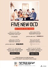 FIVE NEW OLD「BY YOUR SIDE TOUR」フライヤー