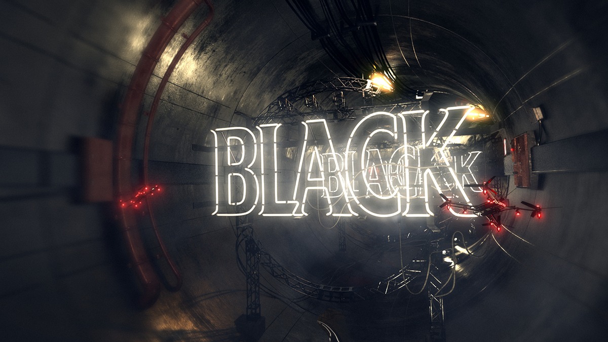 UCC BLACK 無糖の新CMのワンシーン。