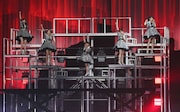 「℃-ute ラストコンサート in さいたまスーパーアリーナ ～Thank you team℃-ute～」の様子。（写真提供：アップフロント）