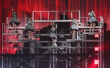 「℃-ute ラストコンサート in さいたまスーパーアリーナ ～Thank you team℃-ute～」の様子。（写真提供：アップフロント）