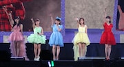 「℃-ute ラストコンサート in さいたまスーパーアリーナ ～Thank you team℃-ute～」の様子。（写真提供：アップフロント）