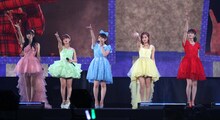 「℃-ute ラストコンサート in さいたまスーパーアリーナ ～Thank you team℃-ute～」の様子。（写真提供：アップフロント）