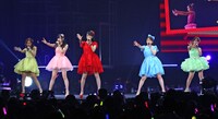 「℃-ute ラストコンサート in さいたまスーパーアリーナ ～Thank you team℃-ute～」の様子。（写真提供：アップフロント）