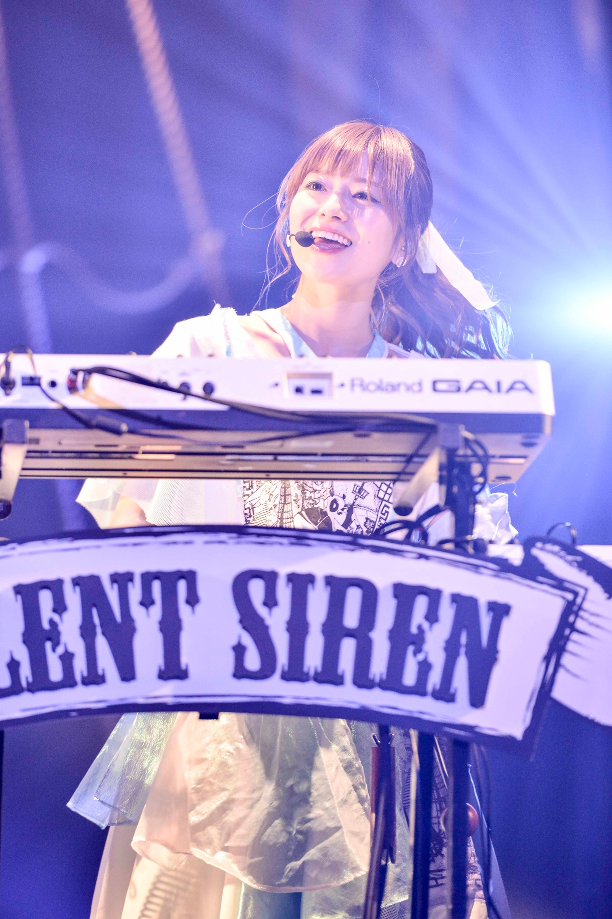 ゆかるん（Key）（Photo by Rui Hashimoto [SOUND SHOOTER]）