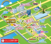 「TOKYO IDOL FESTIVAL 2017」ステージマップ