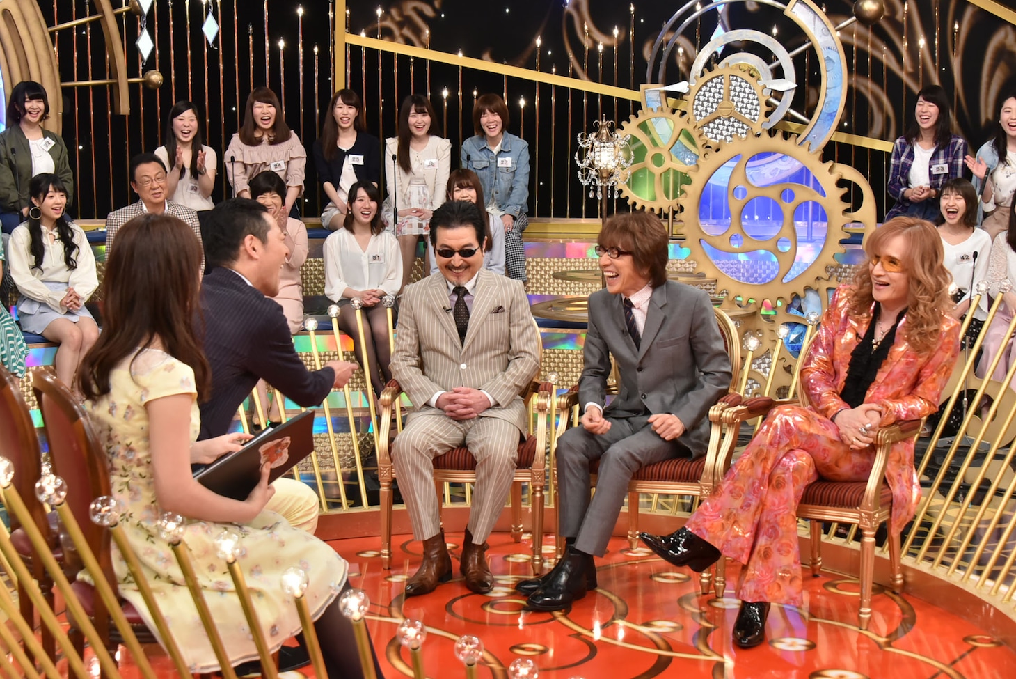 「1周回って知らない話 2時間スペシャル」でのTHE ALFEE。(c)日本テレビ