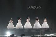 「℃-ute ラストコンサート in さいたまスーパーアリーナ ～Thank you team℃-ute～」の様子。（写真提供：アップフロント）