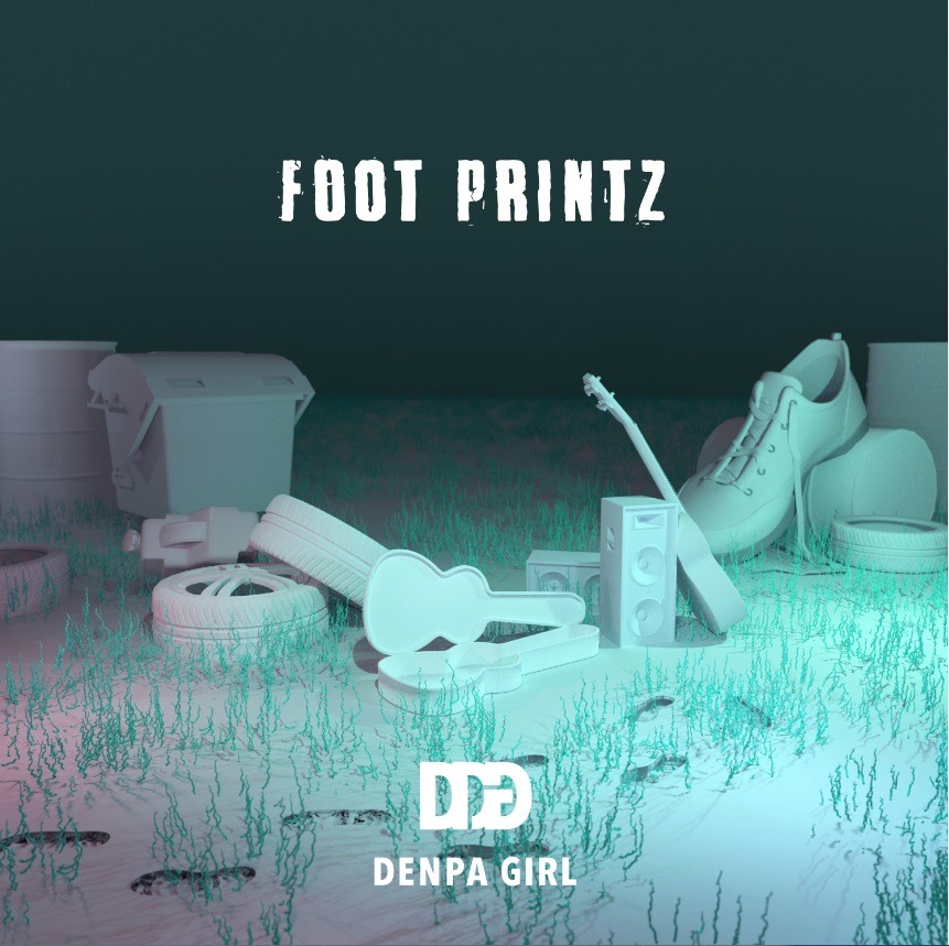 電波少女「FOOTPRINTZ」ジャケット