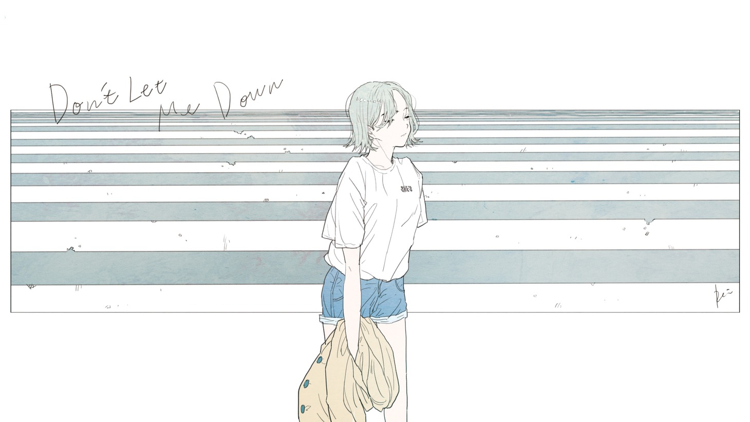 SHE'S「Don't Let Me Down」イラストレビュー