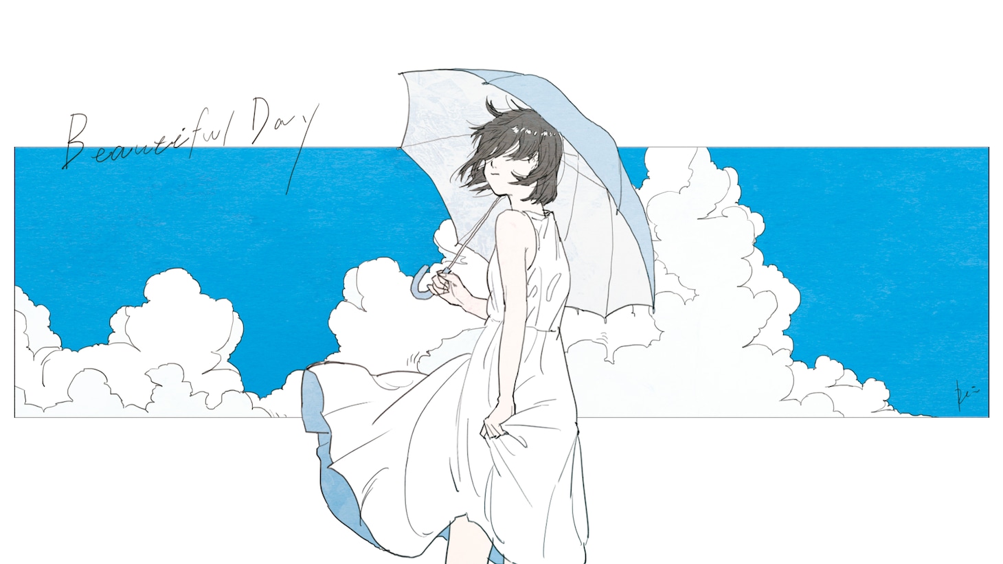 SHE'S「Beautiful Day」イラストレビュー