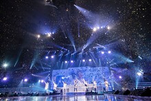 超特急の武道館公演の様子。