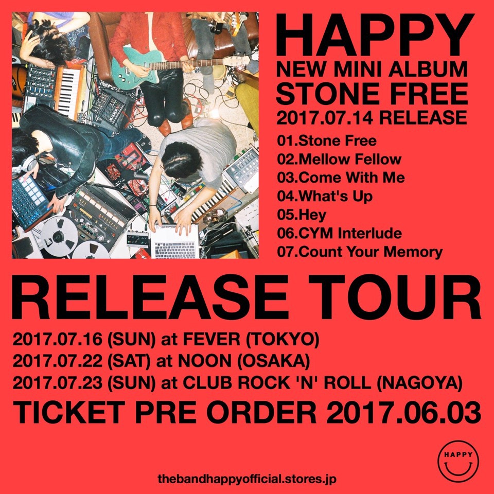 「-HAPPY ONEMAN TOUR-」フライヤー
