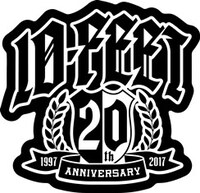 10-FEET 20周年記念ロゴ