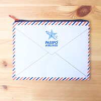 エアメールポーチ