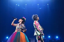 angela「angelaのミュージック・ワンダー★特大サーカスin日本武道館～僕等は目指したShangri-La～」東京・日本武道館公演の様子。（写真提供：キングレコード）