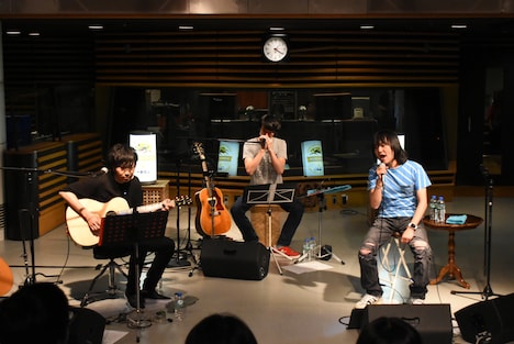 中村一義が出演した「KIRIN BEER "Good Luck" LIVE」の様子。（写真提供：TOKYO FM）