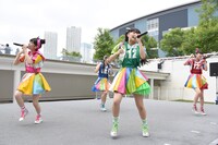 「キタコレ！モーニング」を披露するときめき▽宣伝部。