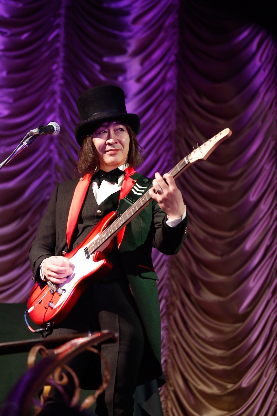 スペシャルゲストとして登場した永井ルイ。（撮影：中島たくみ）