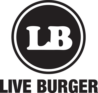 「LIVE BURGER」ロゴ