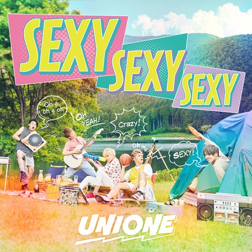 UNIONE「SEXY SEXY SEXY」初回限定盤ジャケット