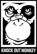 KNOCK OUT MONKEYロゴ