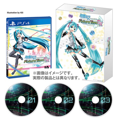 「初音ミク Project DIVA Future Tone DX メモリアルパック」イメージ