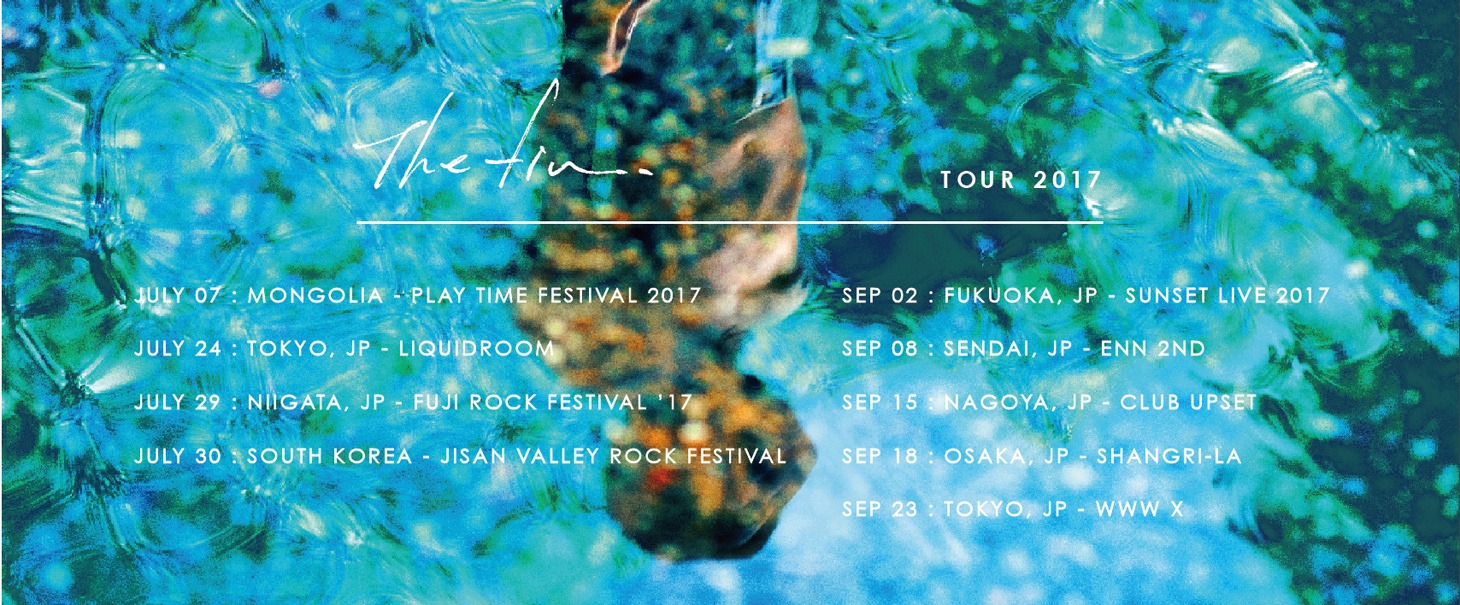 「The fin. Tour 2017 in Japan」ビジュアル