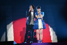 清竜人（左）と清咲乃（右）。