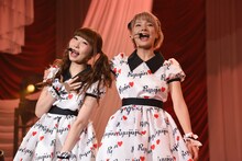 清可恩（左）と清亜美（右）。